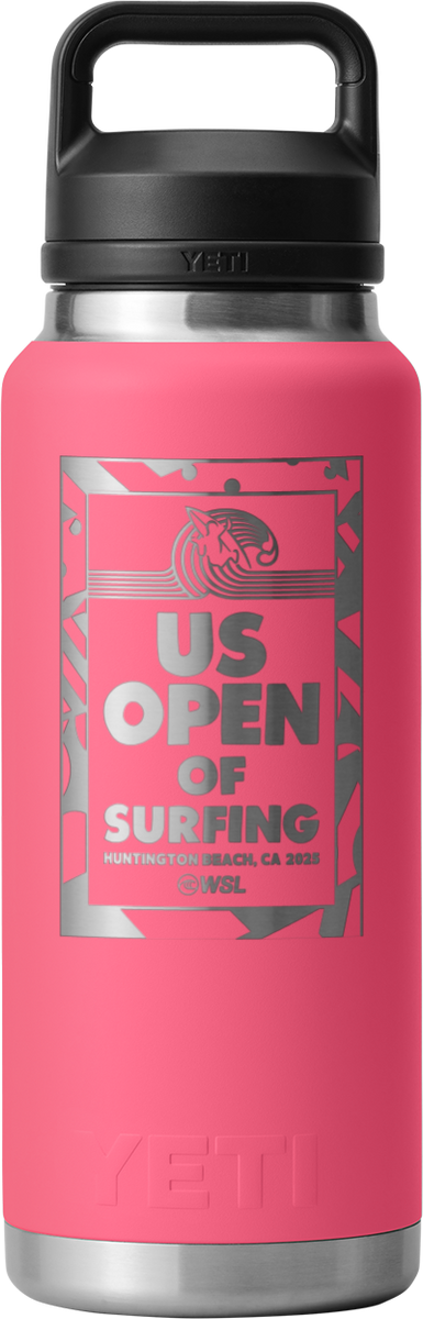 2025 Lexus US Open of Surfing YETI Rambler 36 oz Bottle (Pink