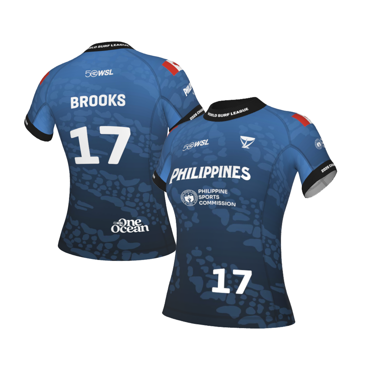 Erin Brooks Official Comp Jersey - 2026 Philippines Pro - Blue