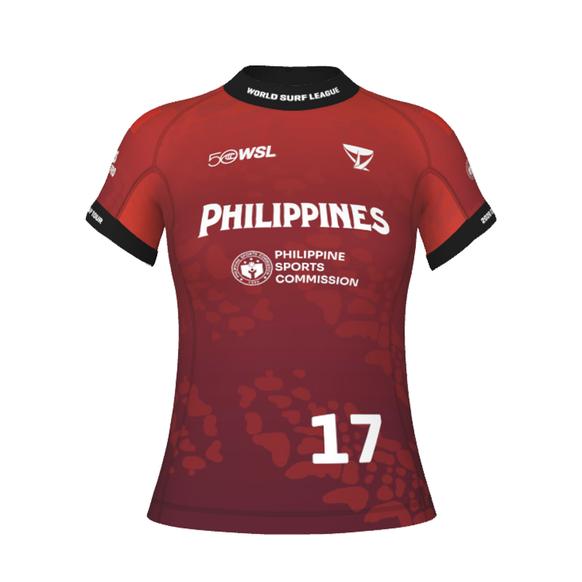 Erin Brooks Official Comp Jersey - 2026 Philippines Pro - Red Front