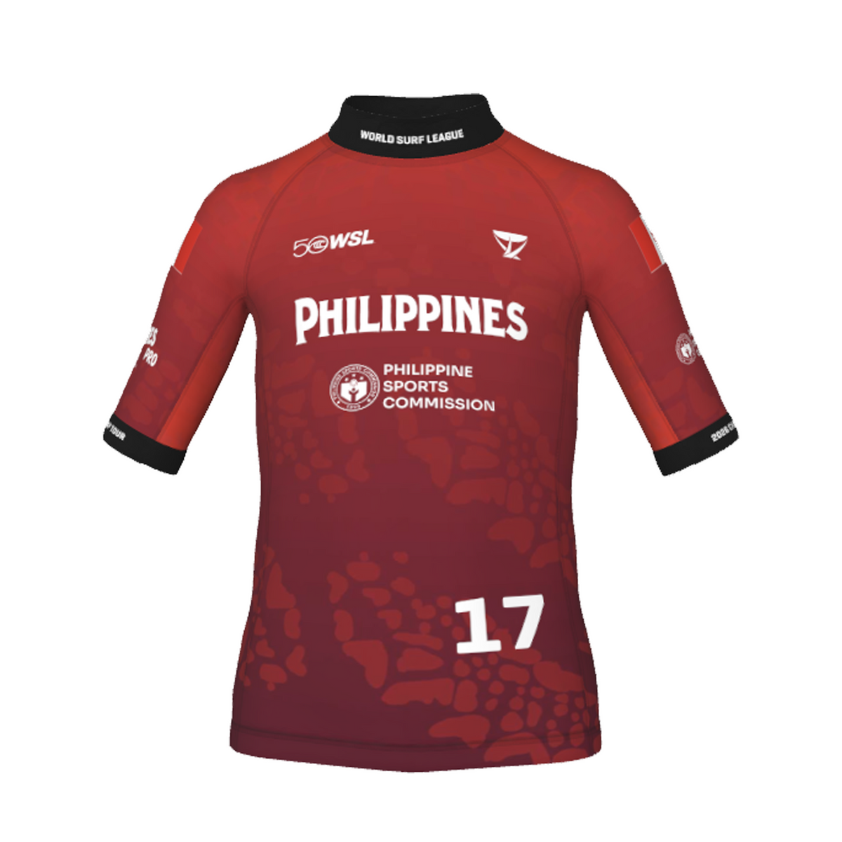 Erin Brooks Official Comp Jersey - 2026 Philippines Pro - Youth - Red Front