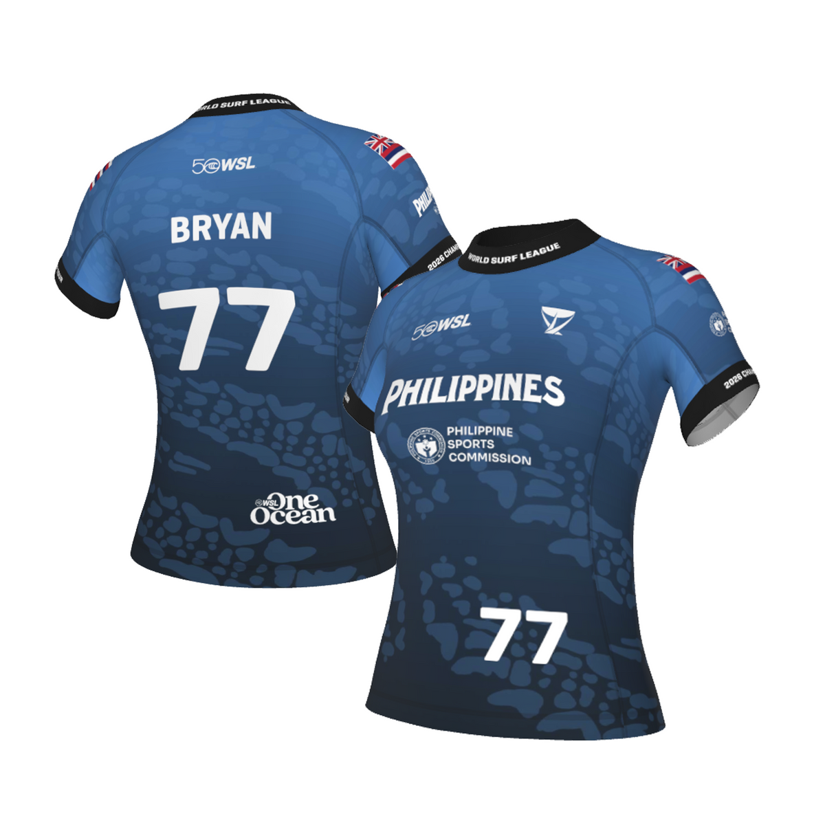 Gabriela Bryan Official Comp Jersey - 2026 Philippines Pro - Blue