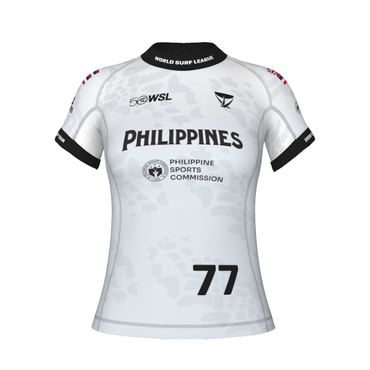 Gabriela Bryan Official Comp Jersey - 2026 Philippines Pro - White Front
