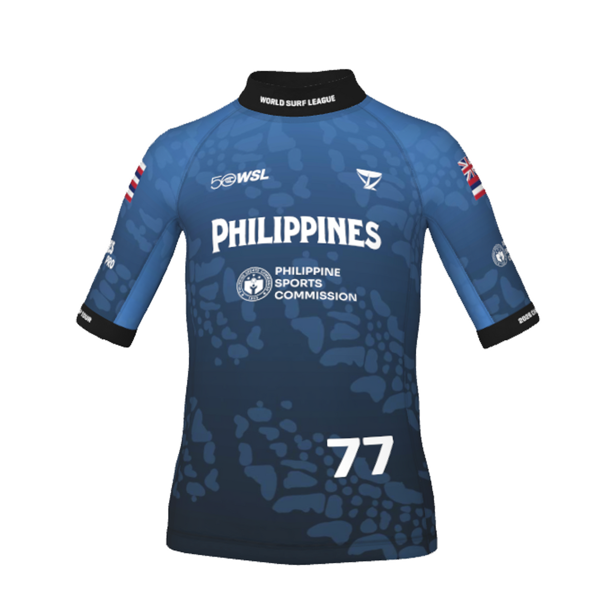 Gabriela Bryan Official Comp Jersey - 2026 Philippines Pro - Youth - Blue Front