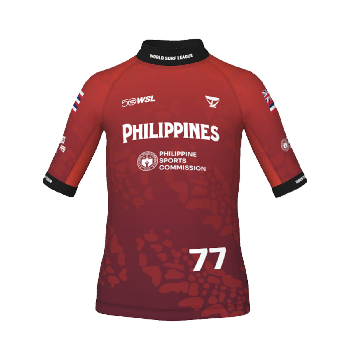 Gabriela Bryan Official Comp Jersey - 2026 Philippines Pro - Youth - Red Front