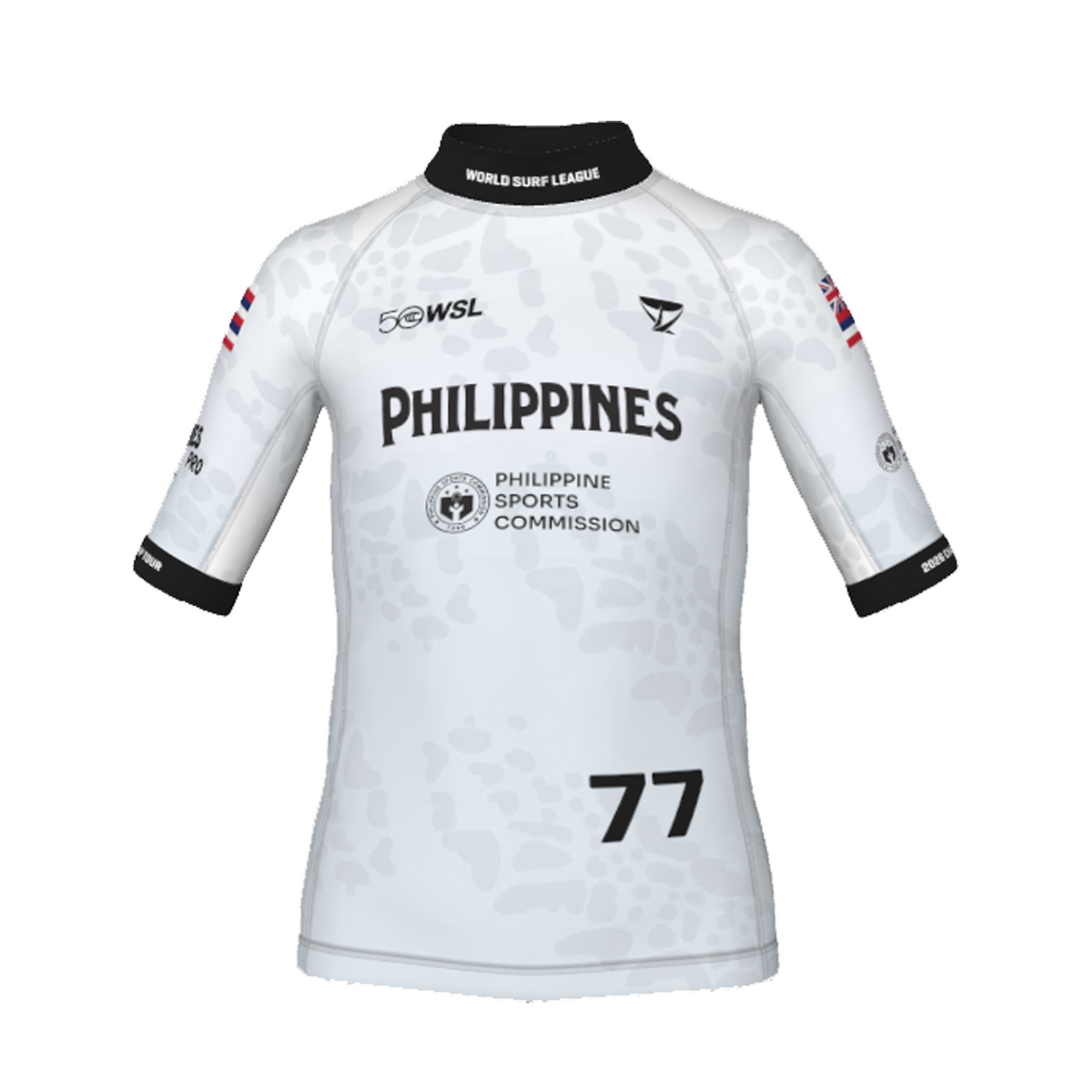 Gabriela Bryan Official Comp Jersey - 2026 Philippines Pro - Youth - White Front