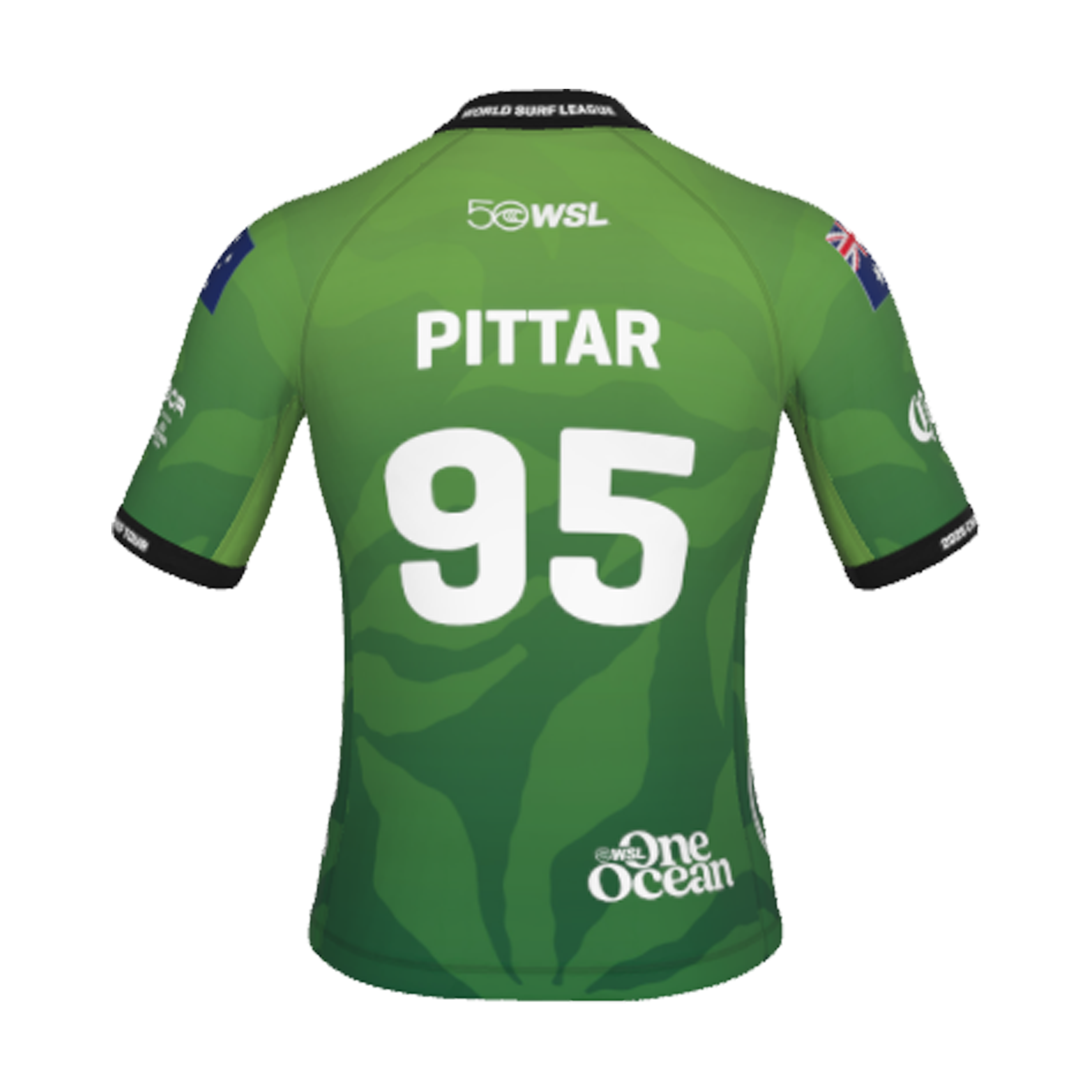 George Pittar Official Jersey 2026 El Salvador Pro - Back View - Green