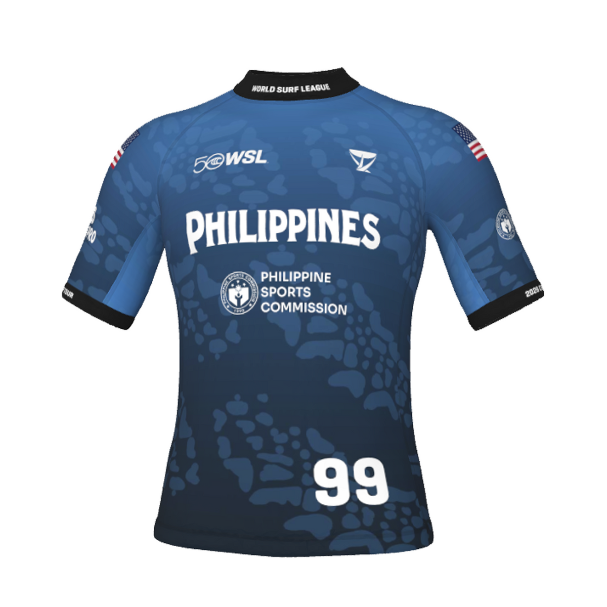 Griffin Colapinto Official Comp Jersey - 2026 Philippines Pro - Blue Front