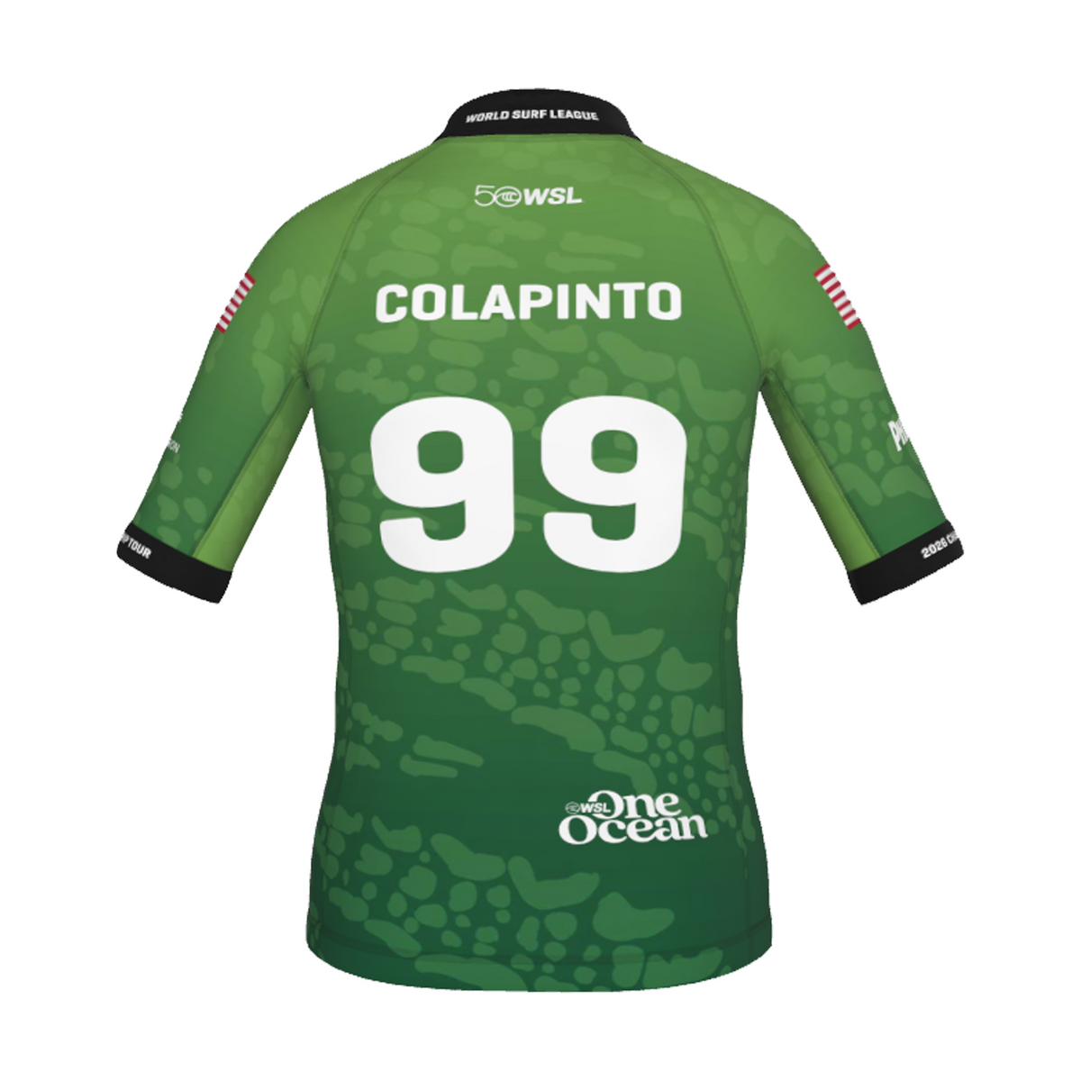 Griffin Colapinto Official Comp Jersey - 2026 Philippines Pro - Youth - Green Back