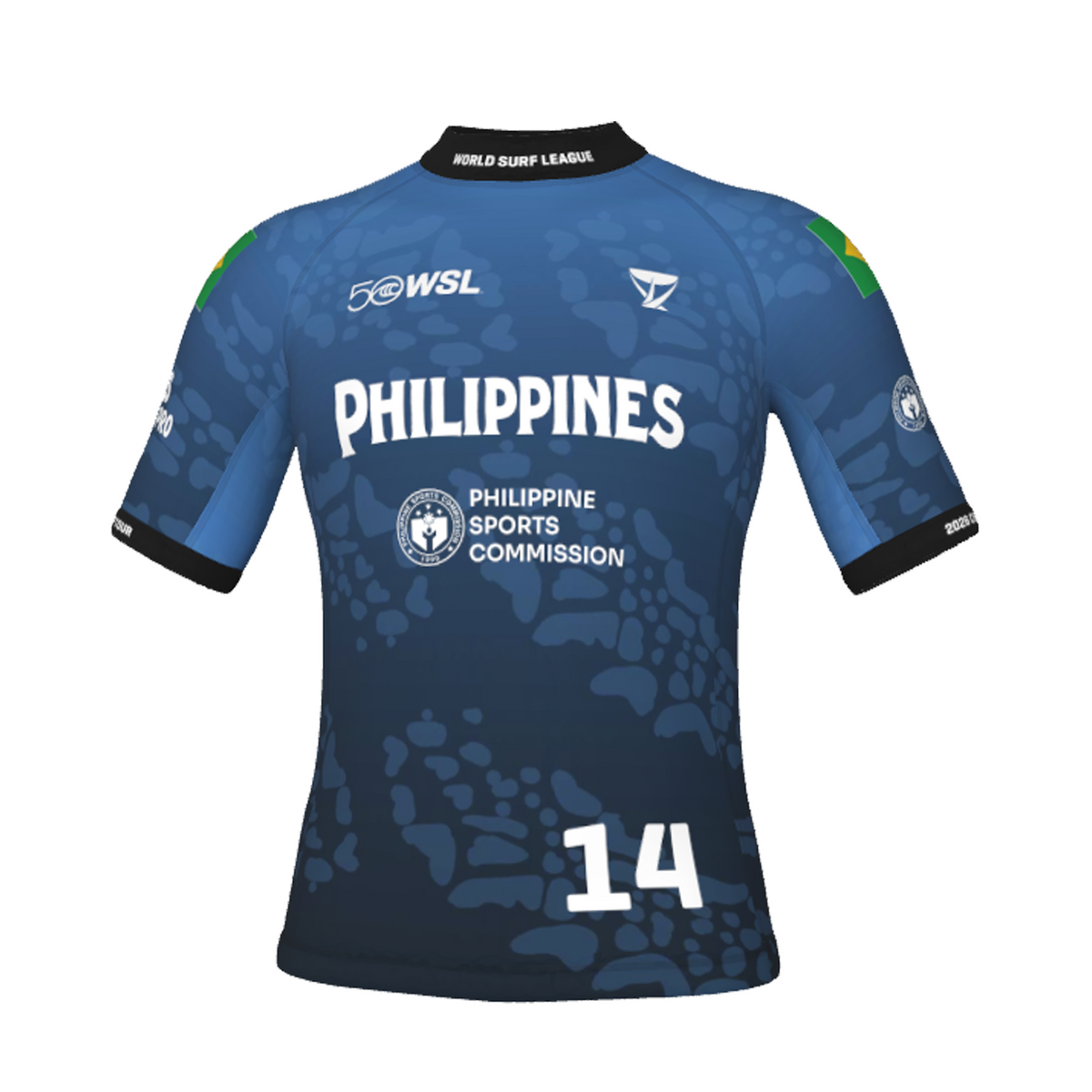 Miguel Pupo Official Comp Jersey - 2026 Philippines Pro - Blue Front