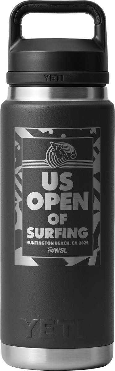 2025 Lexus US Open of Surfing YETI Rambler 26 oz Bottle (Black