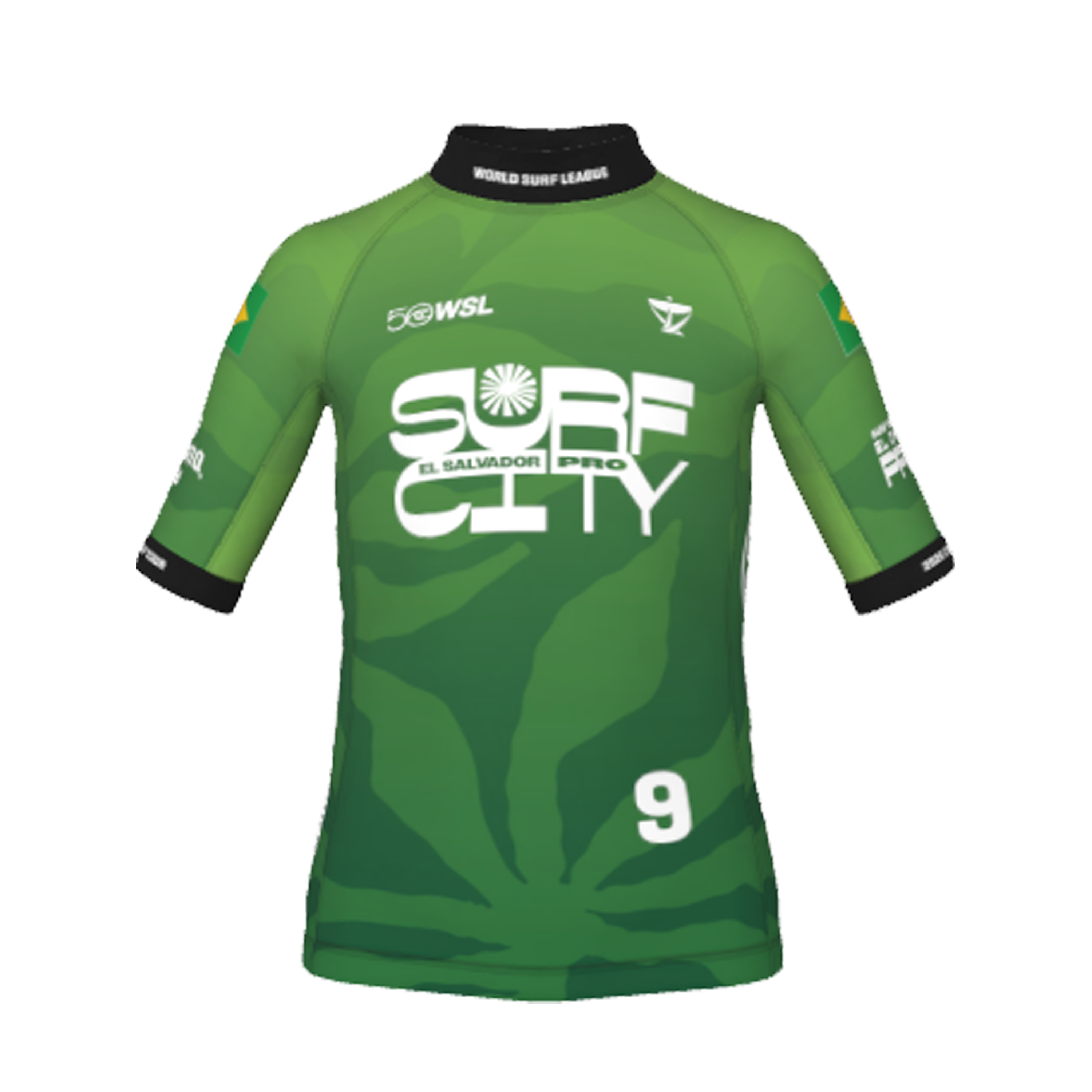 Yago Dora Official Jersey 2026 El Salvador Pro Youth - Front View - Green