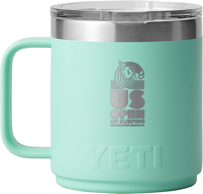 US Open of Surfing YETI Rambler 26 oz Stackable Cup with Straw Lid