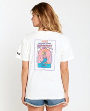 Carregar imagem no visualizador da galeria, 2025 MEO Rip Curl Pro Portugal Women&#39;s Relaxed Tee (White)