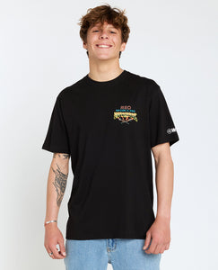 2025 MEO Rip Curl Pro Portugal Official Tee (Black)