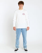 Carregar imagem no visualizador da galeria, 2025 MEO Rip Curl Pro Portugal Long Sleeve Tee (White)