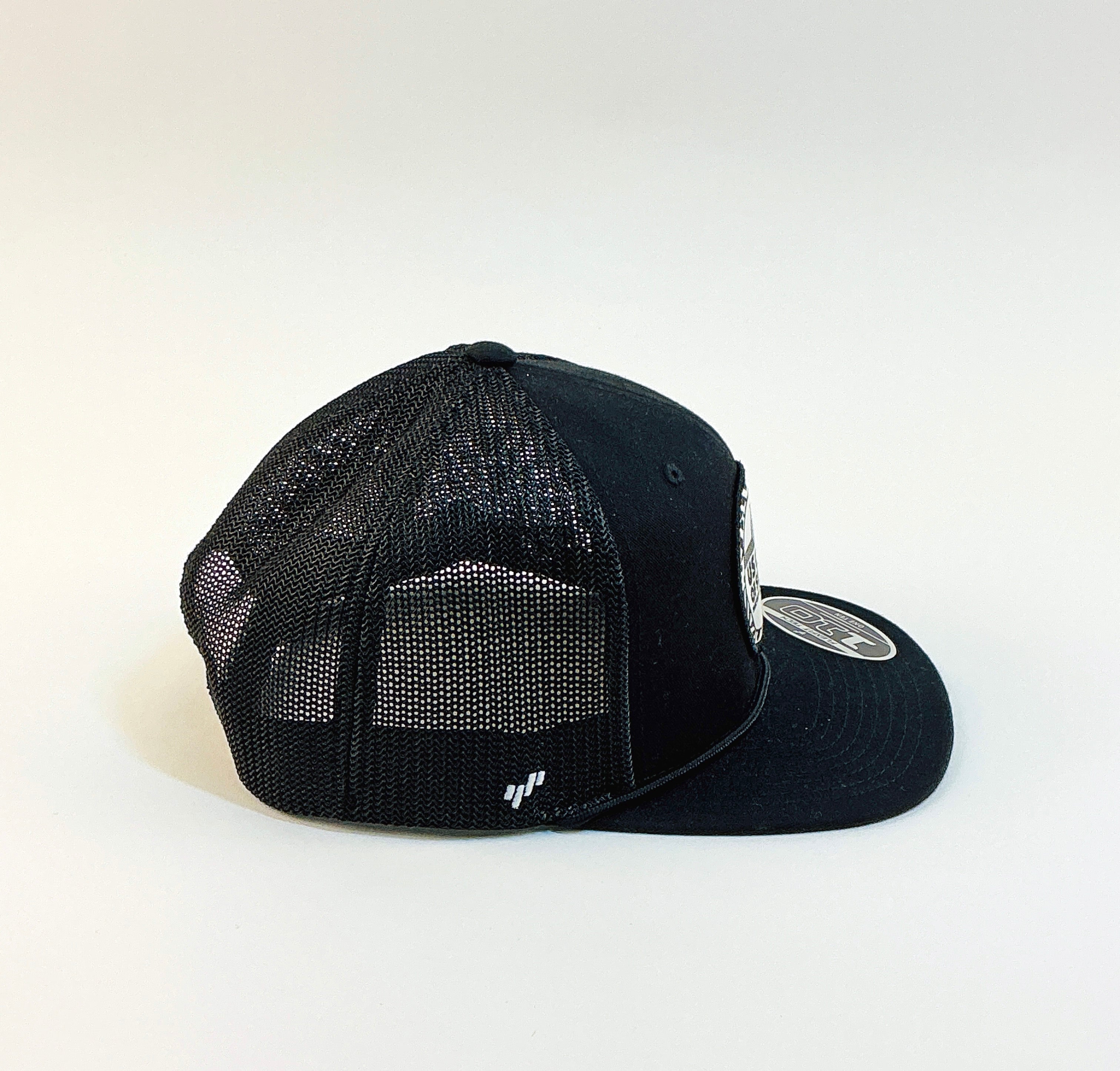 2025 Lexus US Open of Surfing Rope Trucker Hat (Black) – World 2025 Lexus US Open of Surfing Rope Trucker Hat (Black) – World