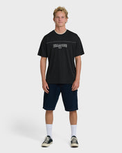 Load image into Gallery viewer, A.I. Mesh Jersey Short Sleeve T-Shirt - Black