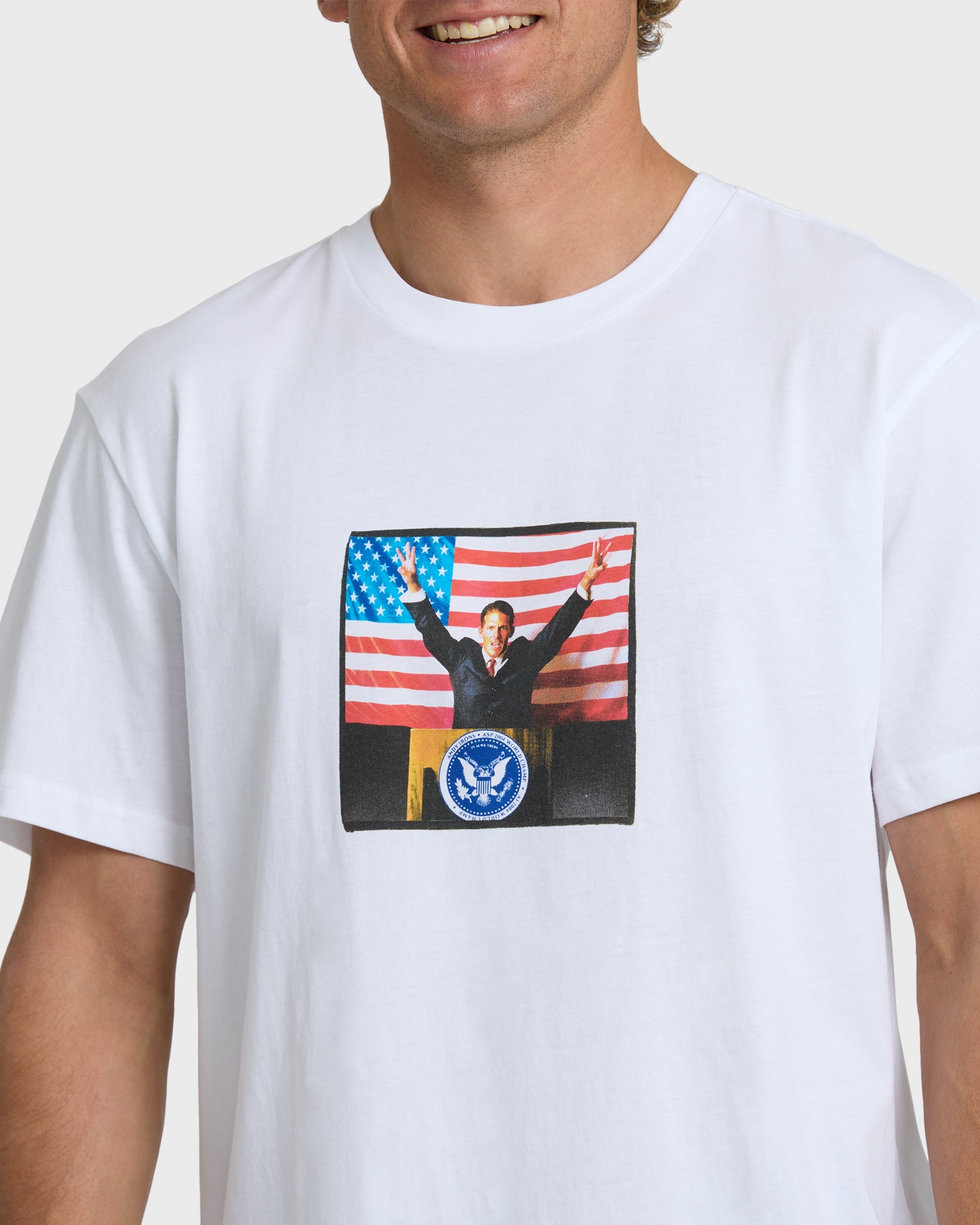 A.I. 4 Pres Premium Short Sleeve T-Shirt - White – World Surf League