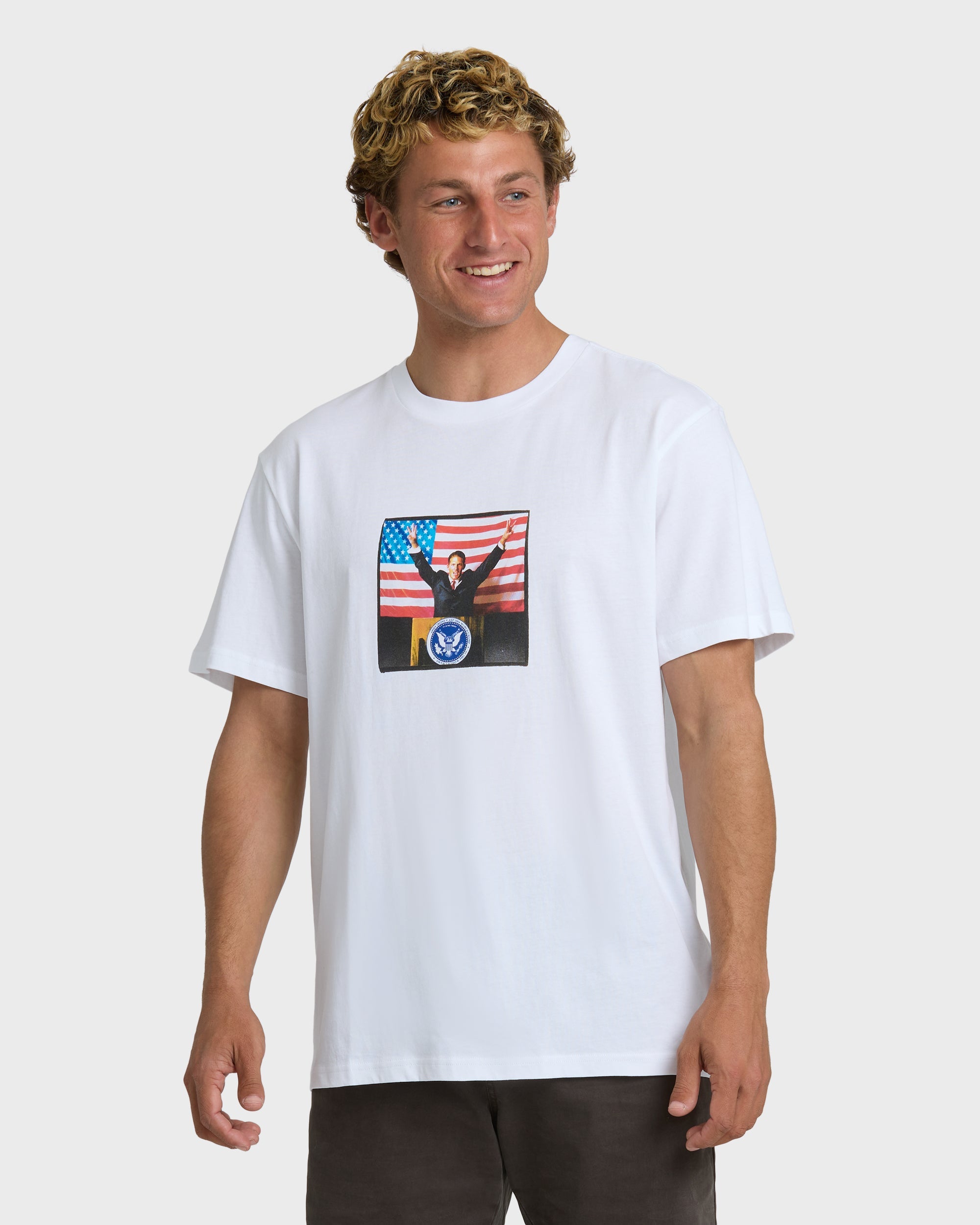 A.I. 4 Pres Premium Short Sleeve T-Shirt - White – World Surf League