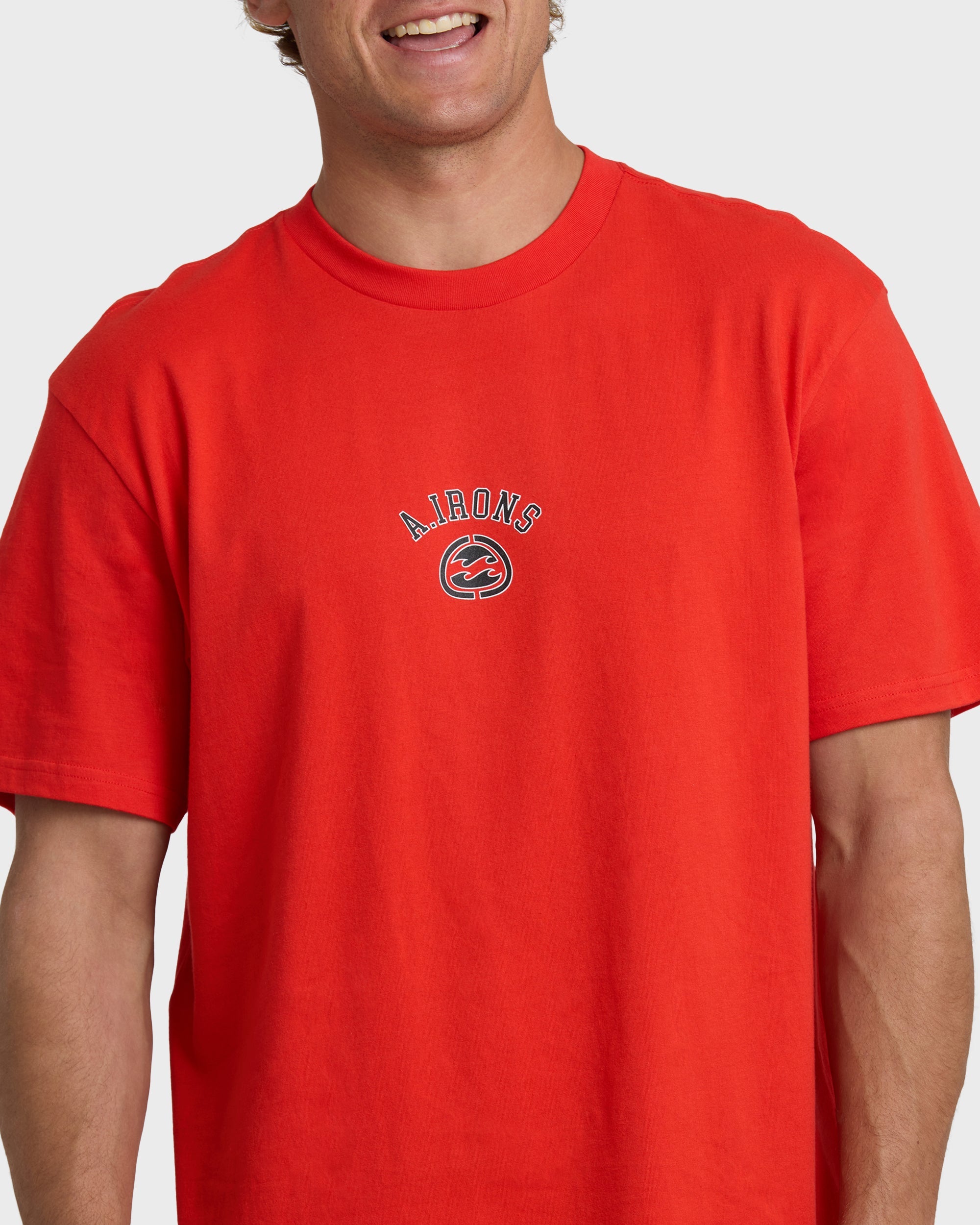 A.I. Bio Wave Premium Short Sleeve T-Shirt - Red – World Surf League