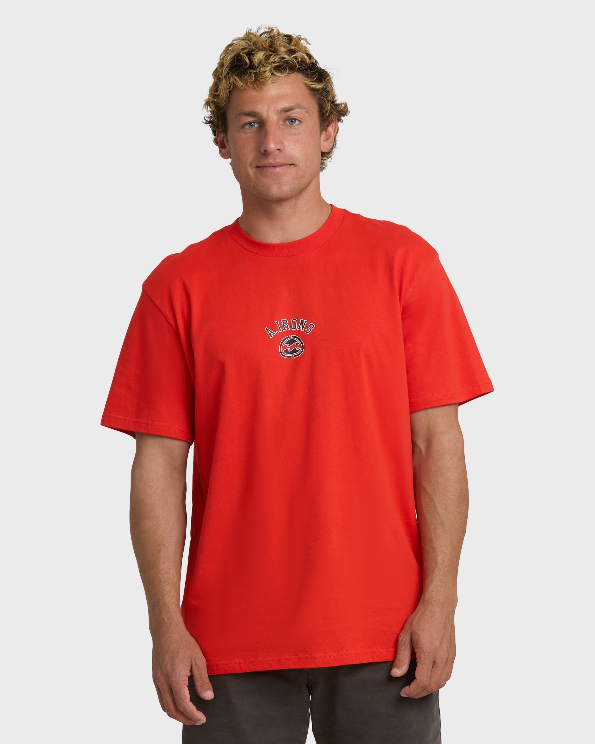 A.I. Bio Wave Premium Short Sleeve T-Shirt - Red – World Surf League