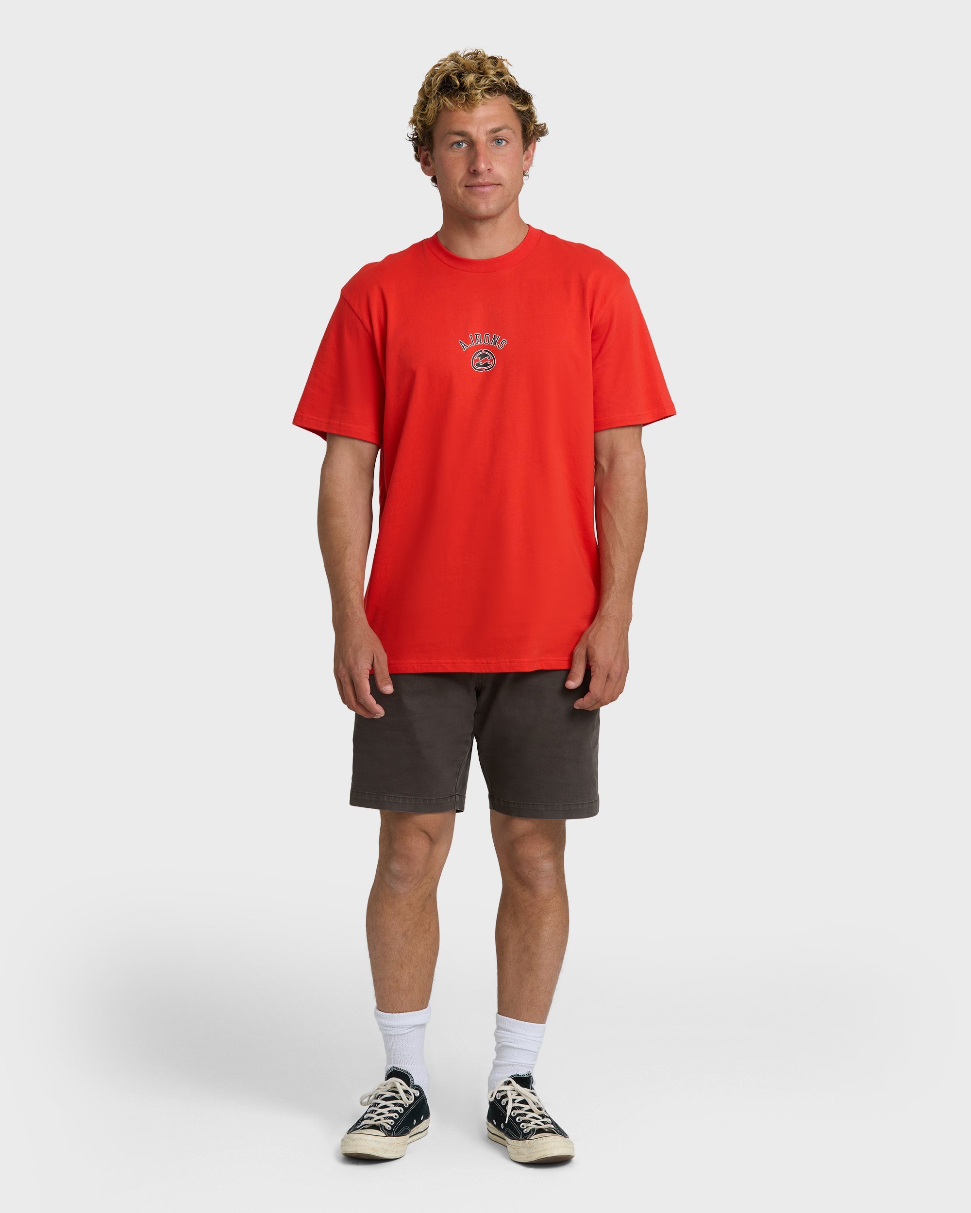 A.I. Bio Wave Premium Short Sleeve T-Shirt - Red – World Surf League