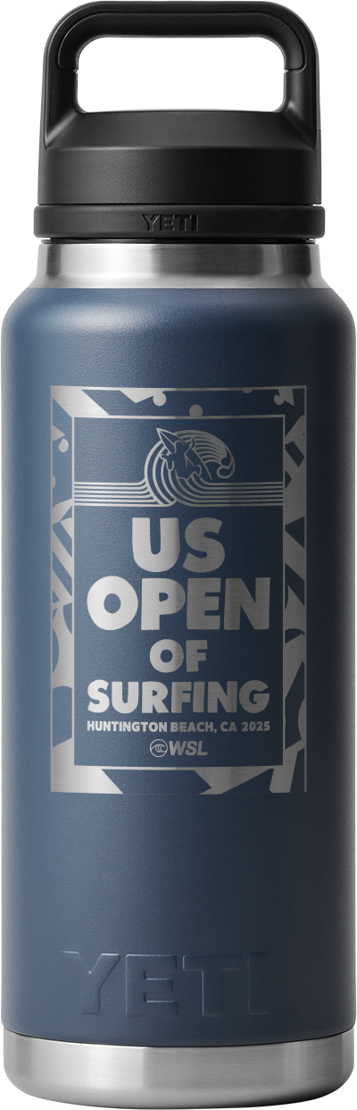 2025 Lexus US Open of Surfing YETI Rambler 36 oz Bottle (Navy