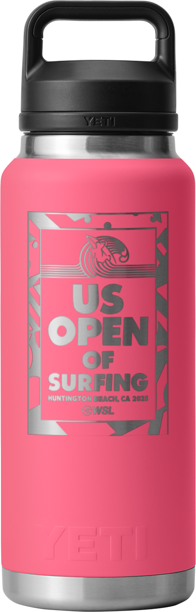 2025 Lexus US Open of Surfing YETI Rambler 36 oz Bottle (Pink