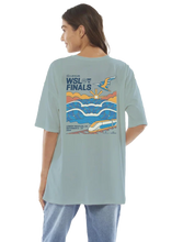 Carregar imagem no visualizador da galeria, 2024 Lexus WSL Finals Women&#39;s T-Shirt (Blue Sky)