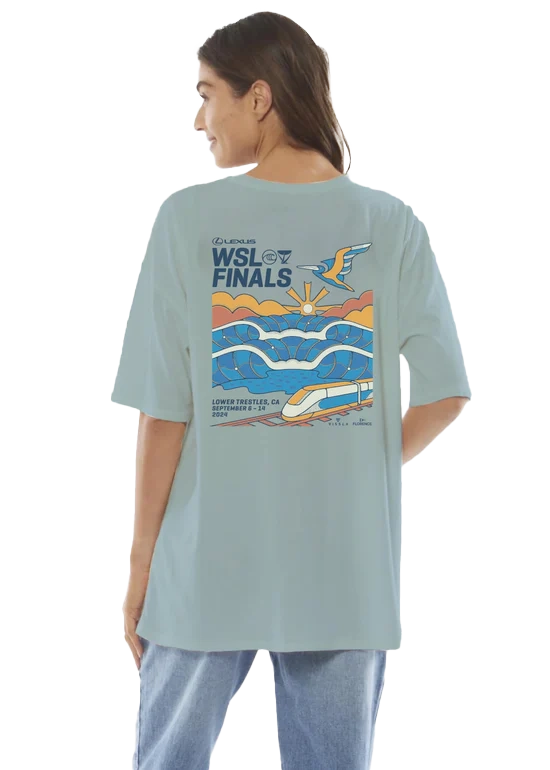 2024 Lexus WSL Finals Women's T-Shirt (Blue Sky) – World Surf League