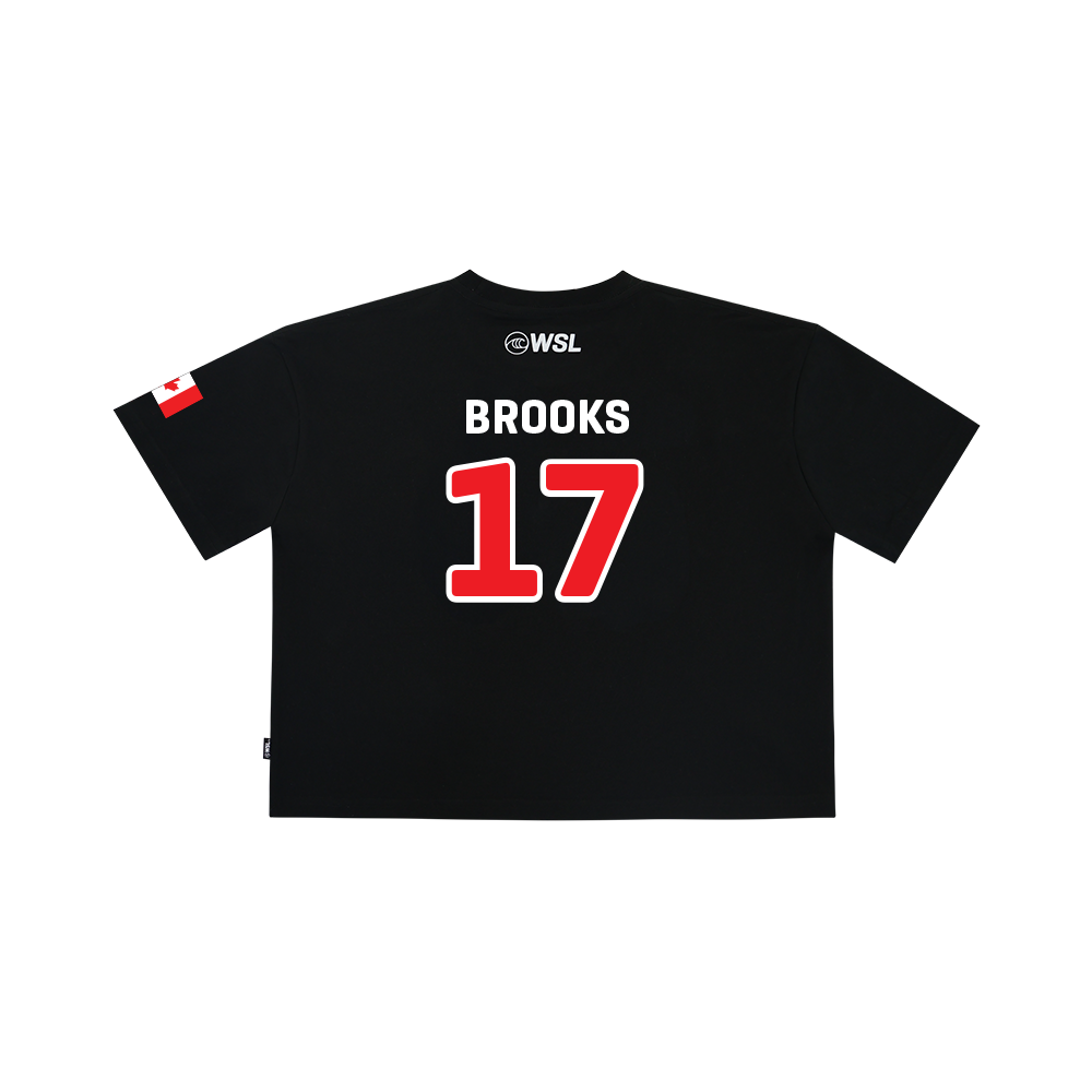 2025 Official Erin Brooks Crop Jersey Tee