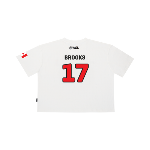 2025 Official Erin Brooks Crop Jersey Tee