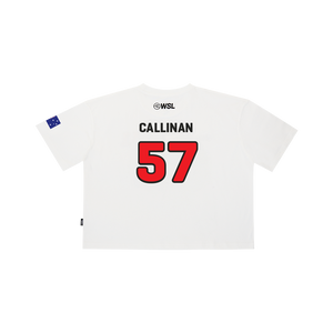 2025 Official Ryan Callinan Crop Jersey Tee