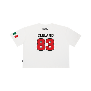 2025 Official Alan Cleland Crop Jersey Tee