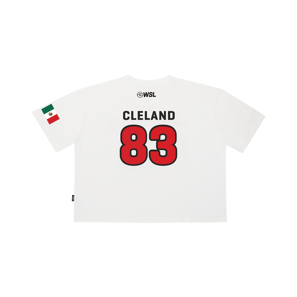 2025 Official Alan Cleland Crop Jersey Tee