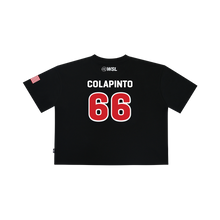 Load image into Gallery viewer, 2025 Official Crosby Colapinto Crop Jersey Tee