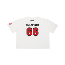 Load image into Gallery viewer, 2025 Official Crosby Colapinto Crop Jersey Tee