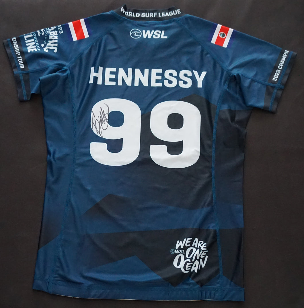 Signed Brisa Hennessy Competition Jersey (2023 Billabong Pro Pipeline)