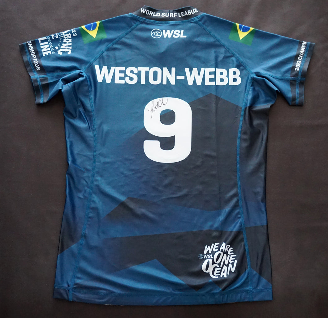 Signed Tatiana Weston-Webb Competition Jersey (2023 Billabong Pro Pipeline)