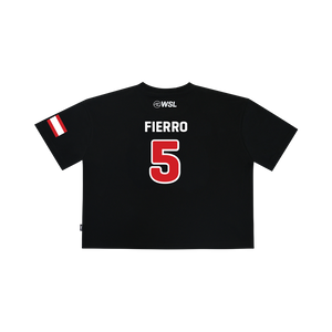 2025 Official Vahine Fierro Crop Jersey Tee