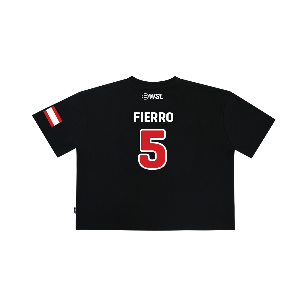 2025 Official Vahine Fierro Crop Jersey Tee