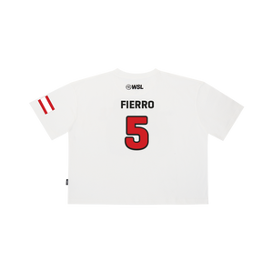 2025 Official Vahine Fierro Crop Jersey Tee