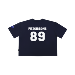 2025 Official Sally Fitzgibbons Crop Jersey Tee