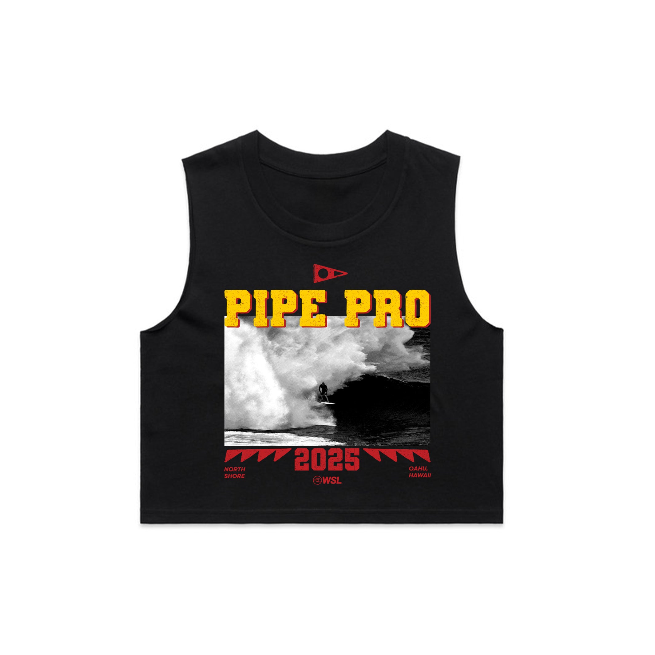 2025 Pipe Pro Women's Crop Tank – World Surf League