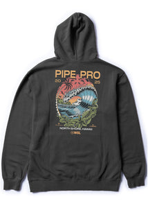 2025 WSL Pipe Pro Womens Hoodie (Charcoal)