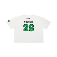 Carregar imagem no visualizador da galeria, 2025 Official Edgar Groggia Crop Jersey Tee