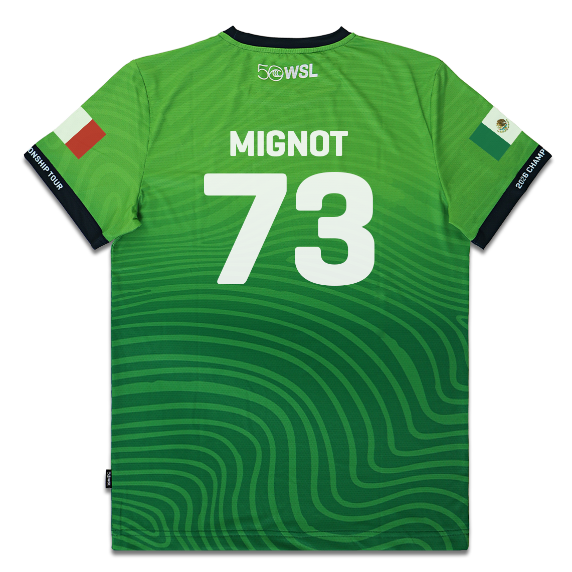Mina 37 ユニフォーム Tシャツ Marco Mignot Official Fan Jersey - 2026 Championship Tour – World
