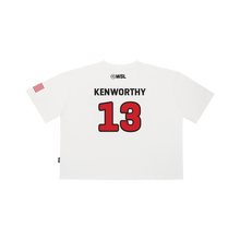 Carregar imagem no visualizador da galeria, 2025 Official Bella Kenworthy Crop Jersey Tee