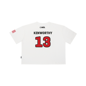 2025 Official Bella Kenworthy Crop Jersey Tee