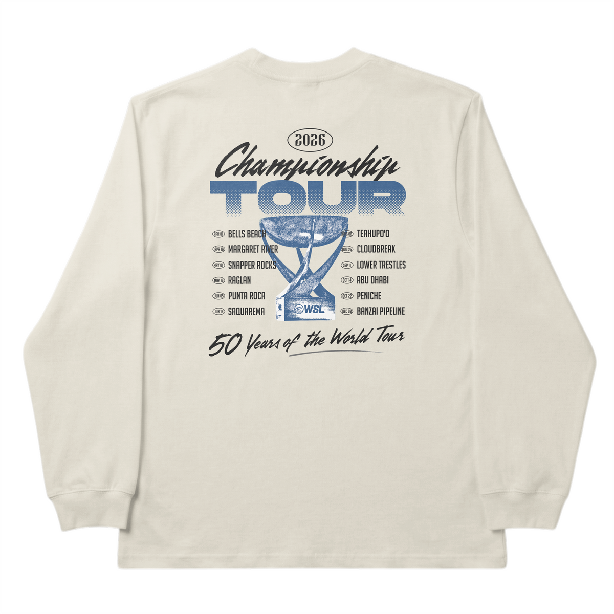 Championship Tour 2026 Oversized Long Sleeve Tee - Mens – World
